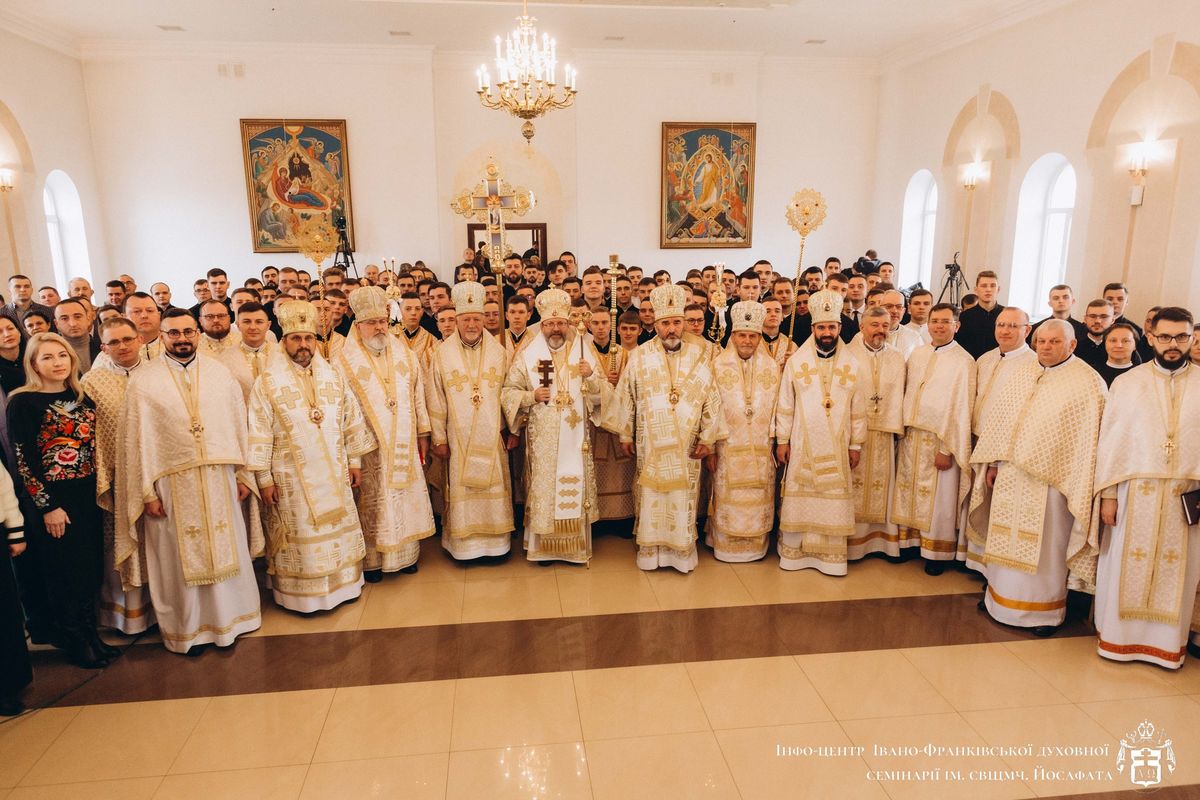 Блаженніший Святослав здійснив архипастирський візит до Івано-Франківської духовної семінарії