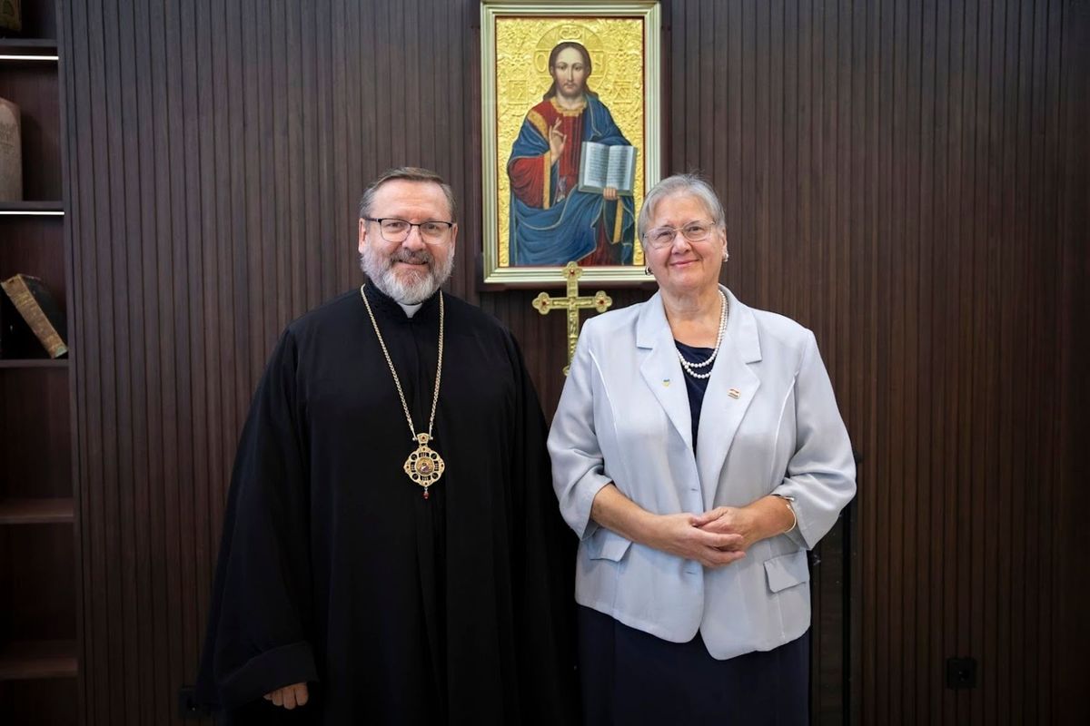 «Хорватія має унікальний досвід зцілення ран війни», — Глава УГКЦ до Посла Хорватії в Україні Аніци Джамич