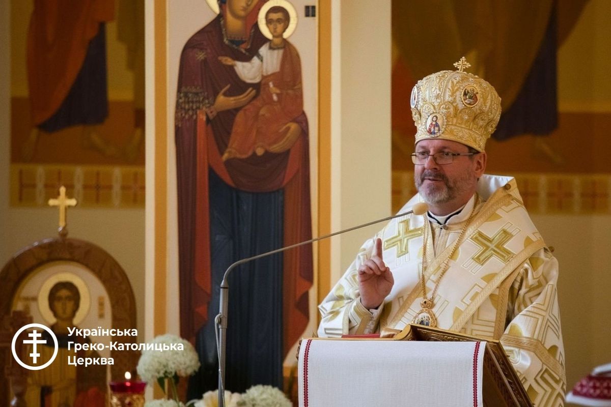 «Єдність неба і землі»: проповідь Блаженнішого Святослава у день Собору архистратига Михаїла та інших безтілесних сил