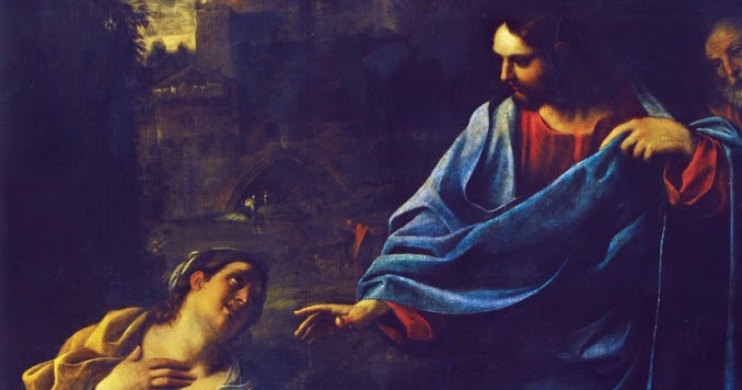 Анібал Караччі, Христос і хананейка, 1595 рік
