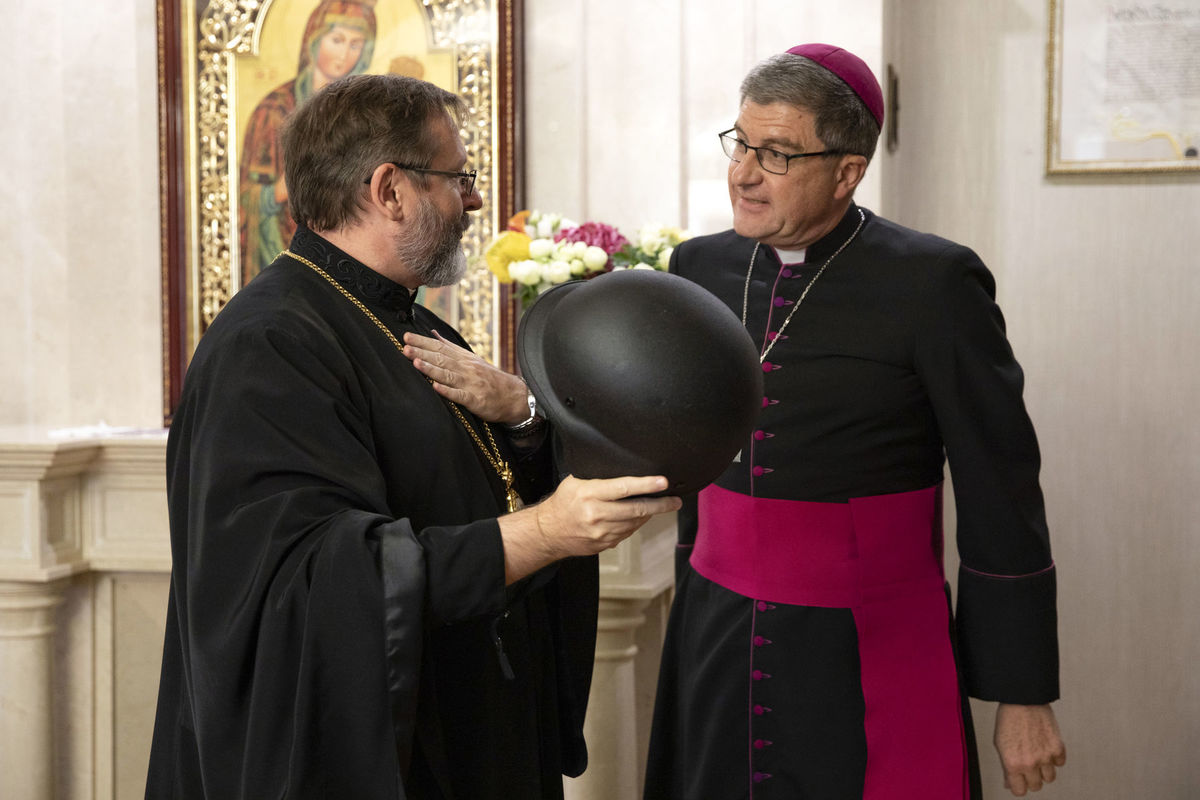 «Те, що зараз зустрічаємося в Києві, є чудом», — Глава УГКЦ на зустрічі з делегацією католицького єпископату Франції