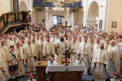 84 спільноти «Матерів у молитві» зібралися на єпархіальний з’їзд у Підгорецькому монастирі