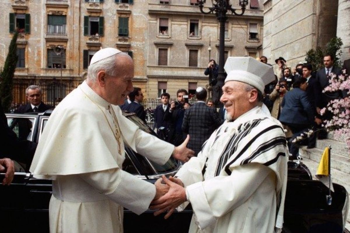 Історичний візит святого Івана Павла ІІ до римської синагоги 35 років тому