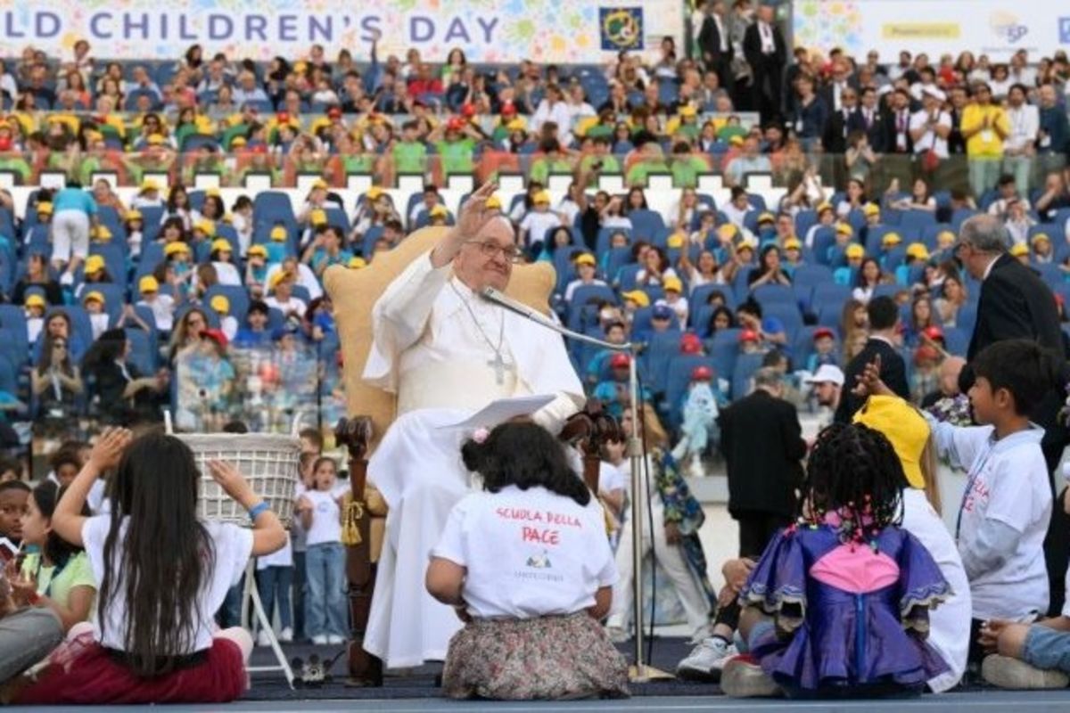 Папа Франциск: у дітях все говорить про життя та про майбутнє