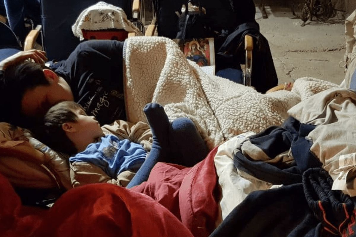 Греко-католики у Житомирі організували тепле сховище із соціальною пральнею