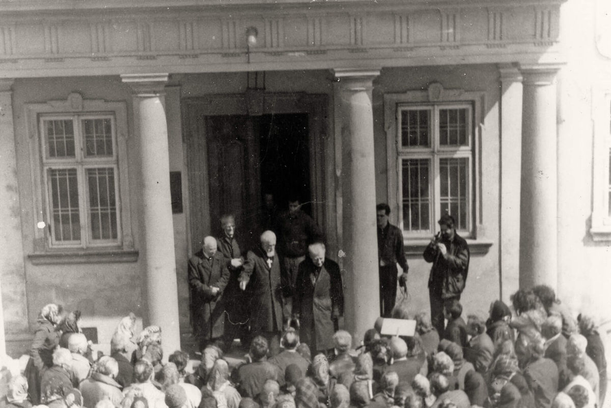 Блаженніший Мирослав Іван Любачівський у Львові, 31 березня 1991 року.