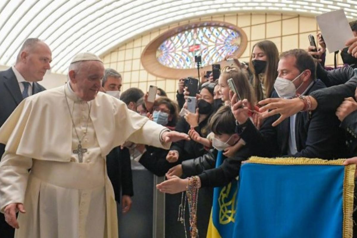 Папа: Ісусе, що народився під бомбардуваннями в Києві, змилуйся над нами