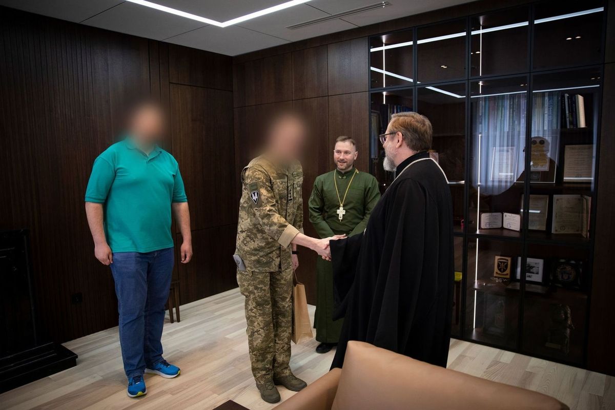 Глава УГКЦ зустрівся із представниками командування Сил спеціальних операцій ЗСУ
