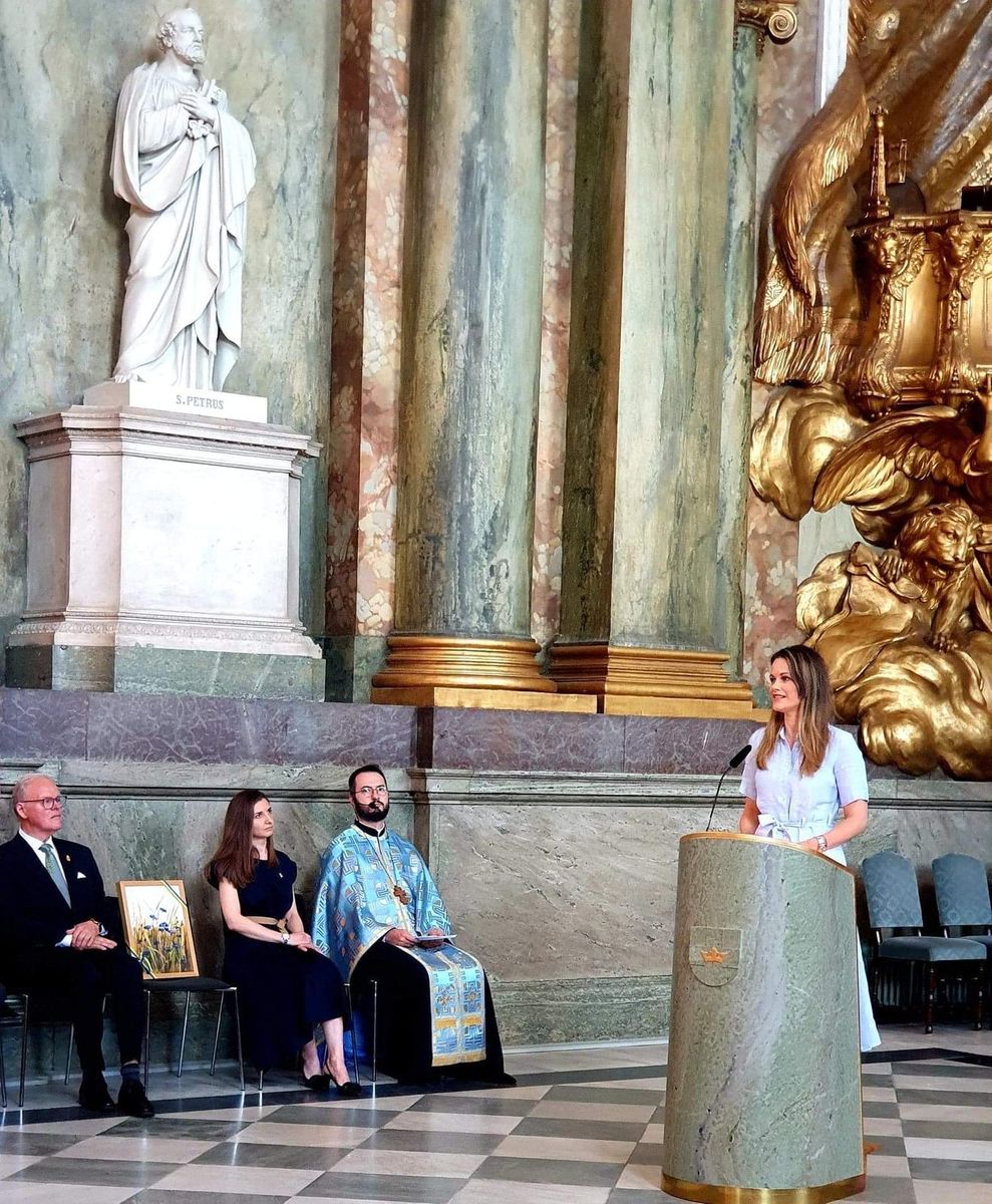 Принцеса Софія звертається до учасників молитви за мир в Україні