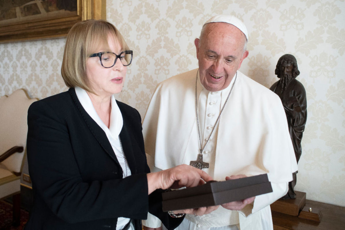 Посол України у Ватикані Тетяна Іжевська говорила з Папою про УКУ