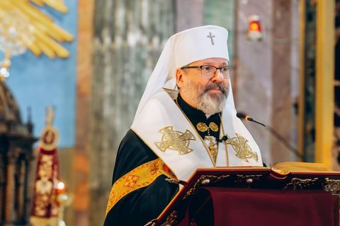 Проповідь Блаженнішого Святослава на Молебні в четверту річницю повномасштабного вторгнення