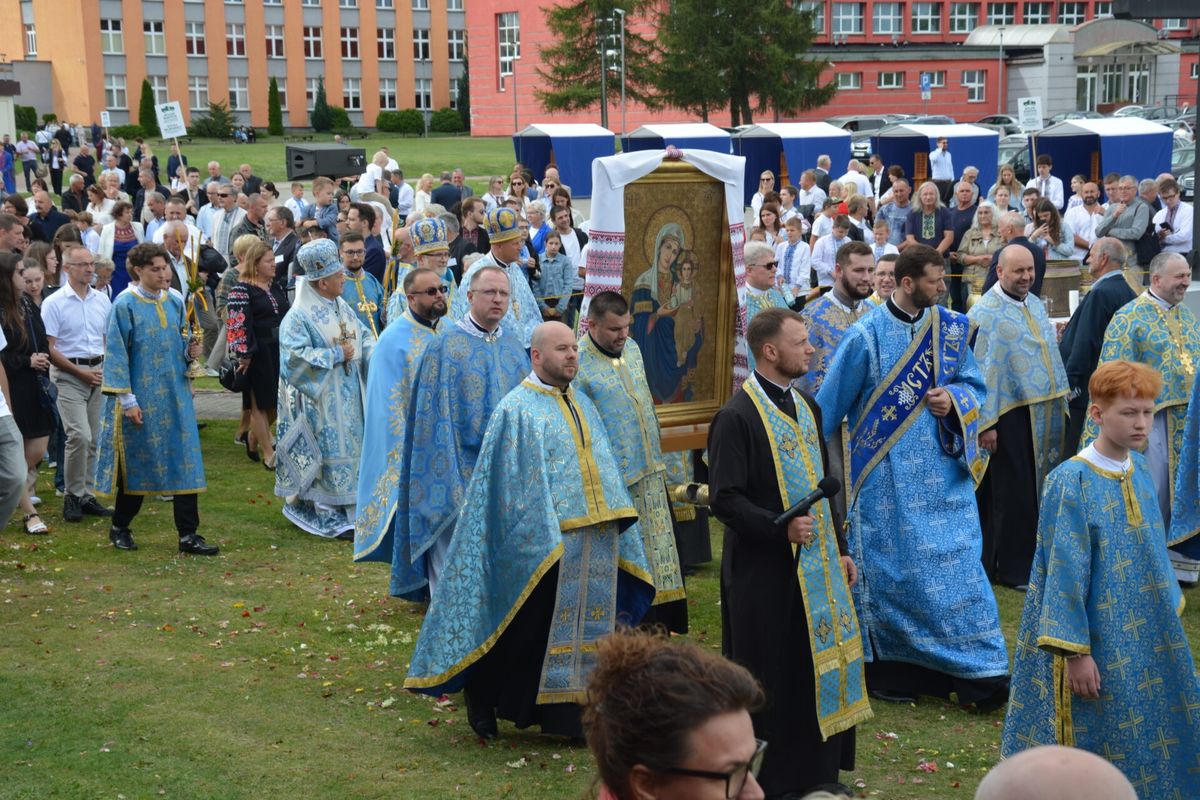 У Білому Борі відбулася проща до ікони «Матері Скитальців» та святкування Різдва Пресвятої Богородиці