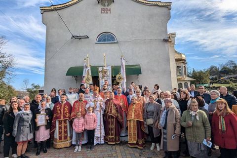 Сто років храму Святого влкмч. Димитрія відзначили у с. Дитятин на Івано-Франківщині