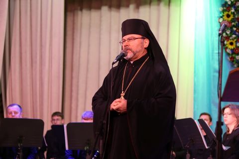 Єпископ Ярослав Приріз привітав та подякував захисникам, захисницям та волонтерам