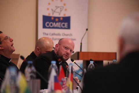На весняній асамблеї COMECE на Кіпрі владика Степан Сус закликав не забувати про Україну