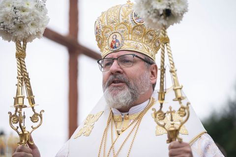 Глава УГКЦ у Волі-Довголуцькій: «Сьогодні Україна є розп’ята, але під її хрестом стоїть Мати Божа»