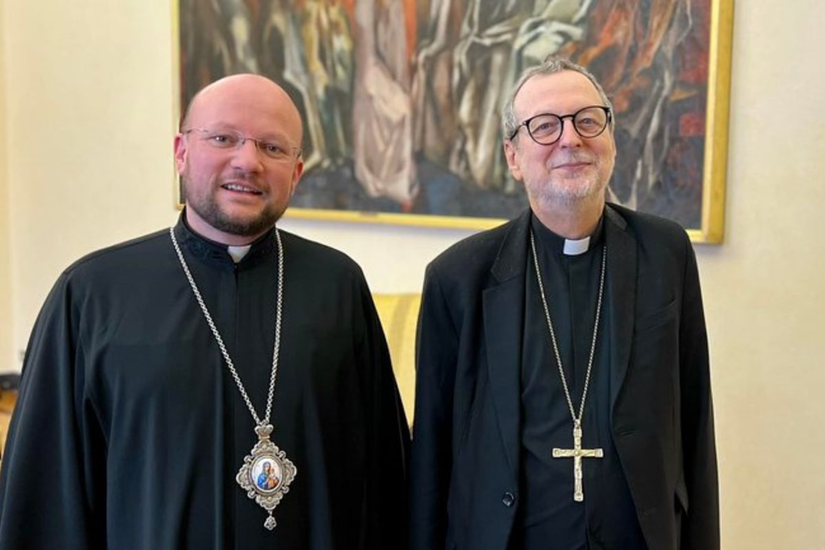 Єпископ УГКЦ зустрівся із Префектом Дикастерії для Східних Церков