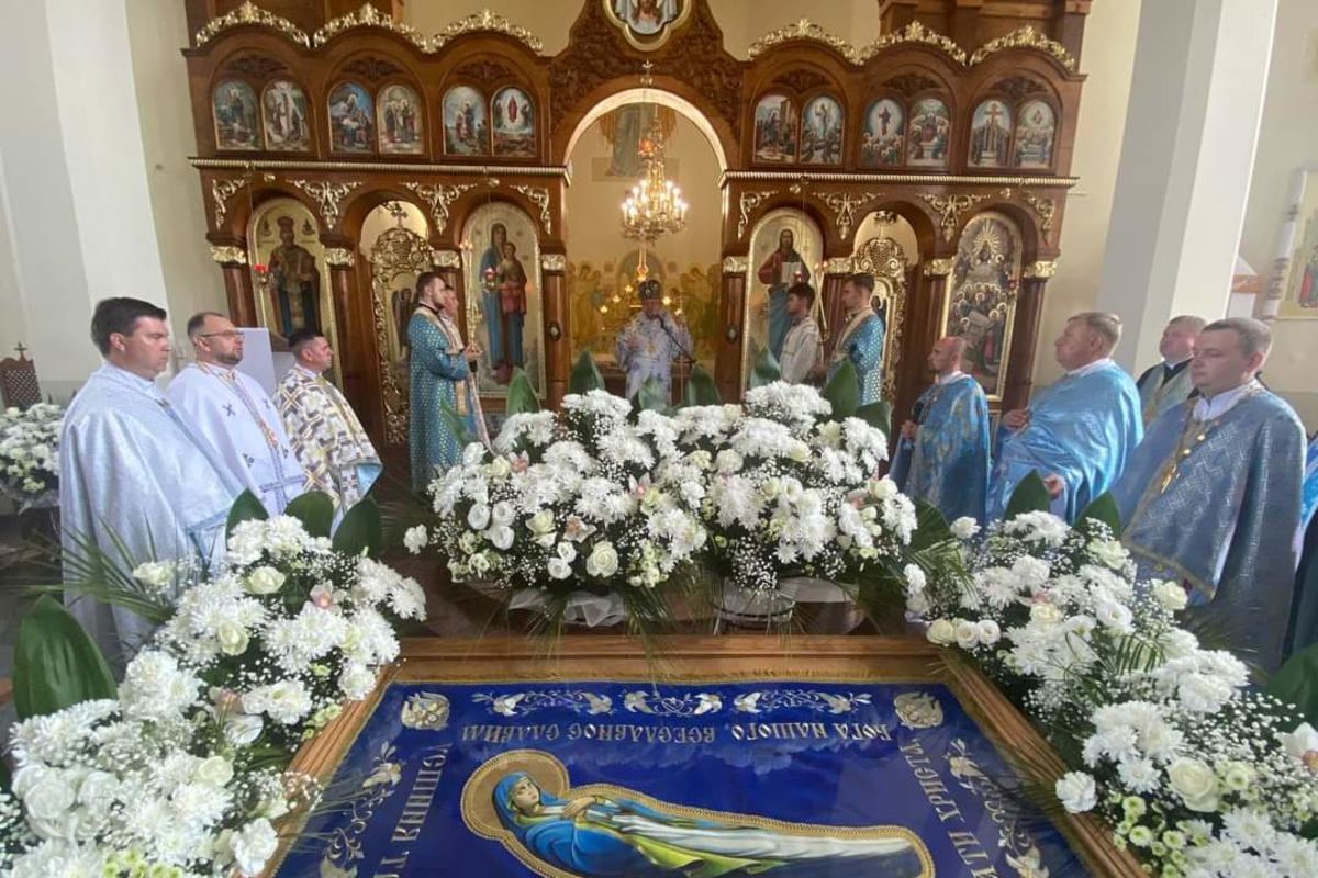 «Пресвята Богородиця хоче бачити нас у вічній славі та радості», — владика Володимир Груца
