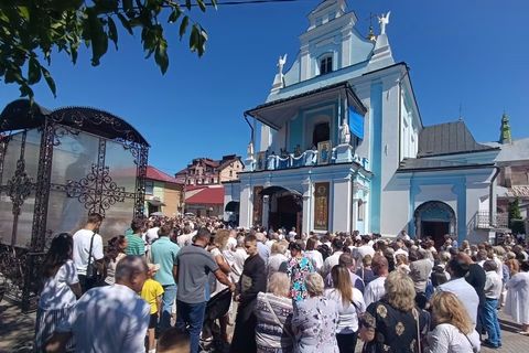 У Самборі відбулася щорічна проща до Самбірської чудотворної ікони Божої Матері