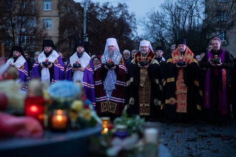 Блаженніший Святослав і митрополит Епіфаній звершили Панахиду за жертвами Голодомору