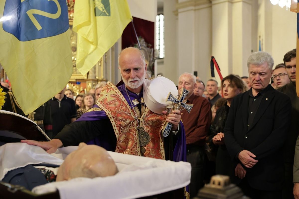 У Львові відбувся похорон Андрія Парубія