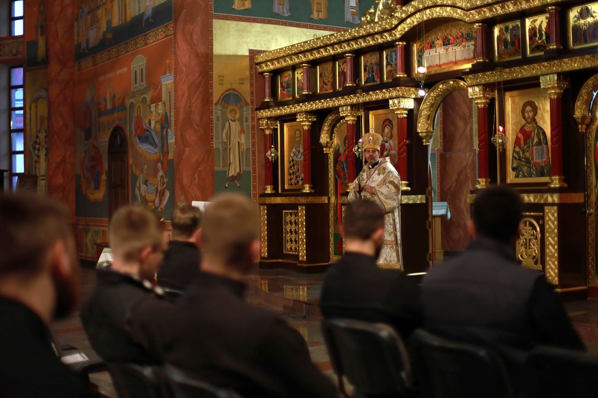 Владика Богдан Данило відвідав семінаристів Львівської духовної семінарії Святого Духа