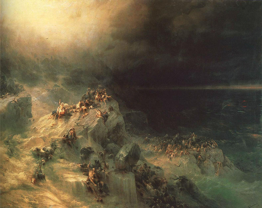 Іван Айвазовський, Всесвітній потоп, 1864 рік