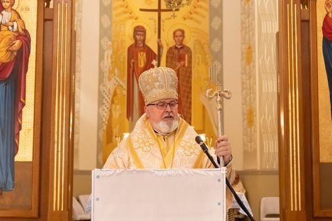 Про священниче покликання і вірність Христові: проповідь єпископа Тараса Сеньківа у Перемишлянах