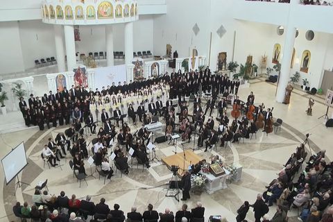 «Трагедія людського духу, спричинена радянською ідеологією»: У Патріаршому соборі відбувся концерт-реквієм до 40-х роковин Чорнобильської катастрофи