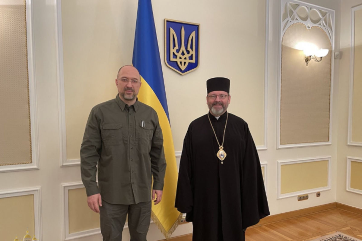 Глава УГКЦ зустрівся з Прем’єр-міністром України
