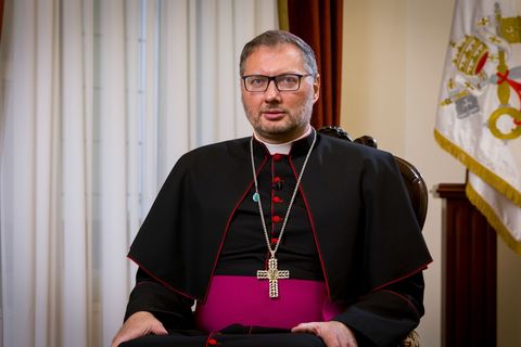 «Біля лінії фронту туга за Богом значно зростає», — архиєпископ Вісвальдас Кульбокас