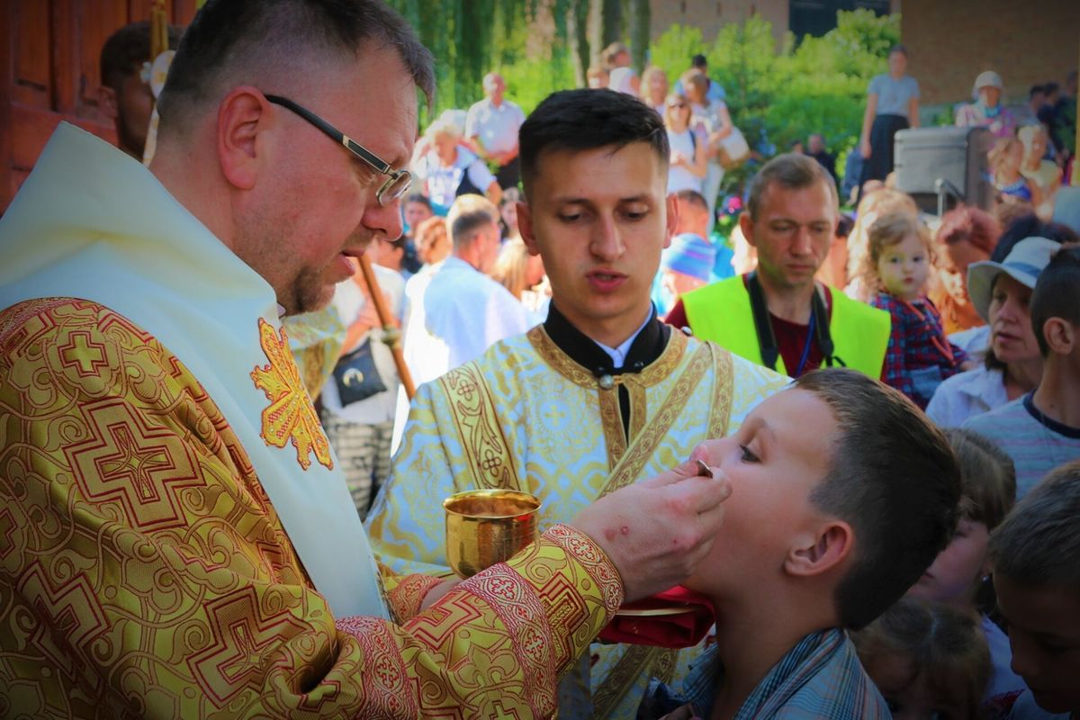 Владика Володимир Груца: «Наша Євхаристійна трапеза є сьогодні, бо ми вже тепер прагнемо бути з Богом»