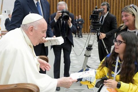 Папа Франциск: спорт — це надійний союзник у будуванні миру