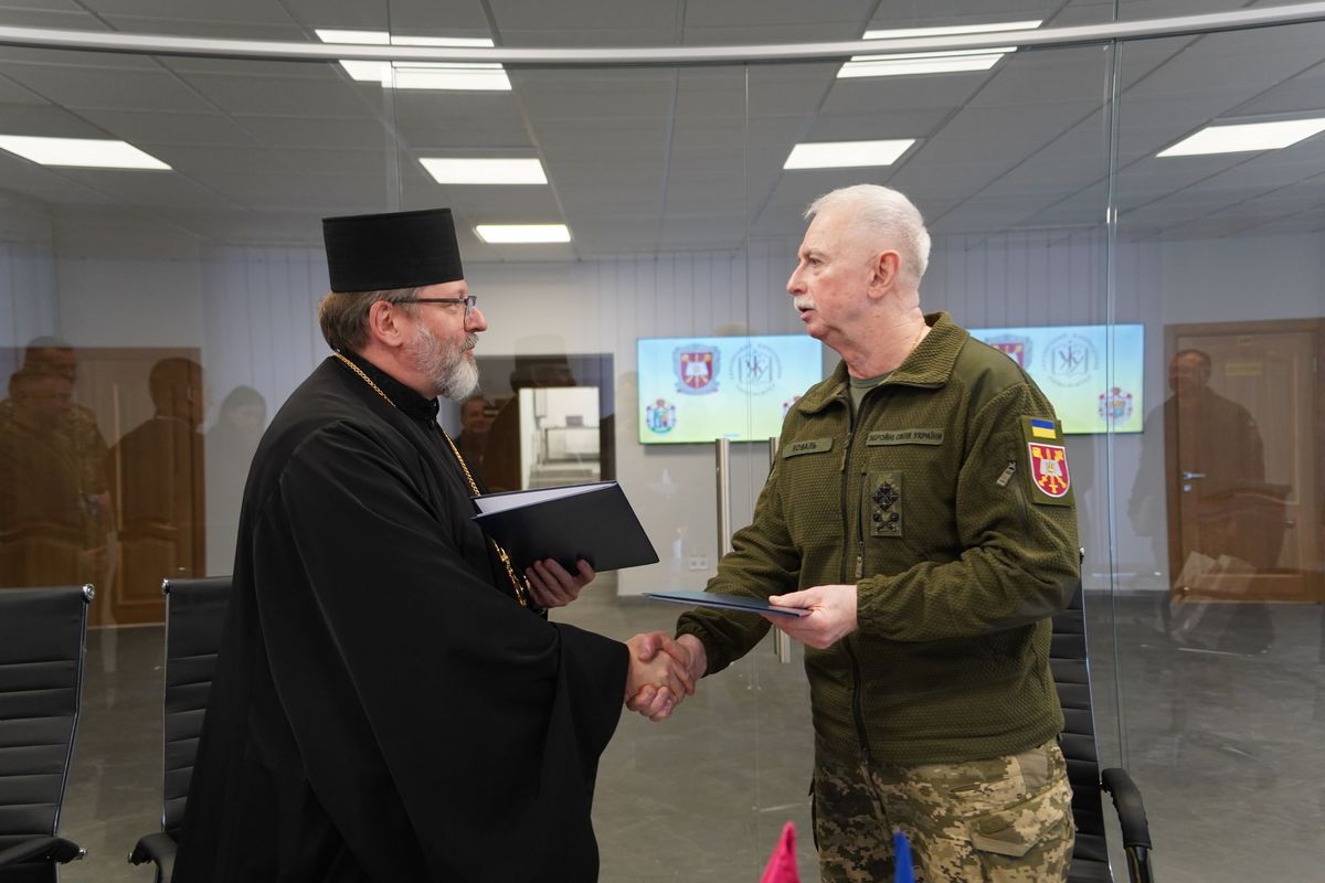 УГКЦ і Національний університет оборони України започаткували партнерство у сфері підготовки військових капеланів