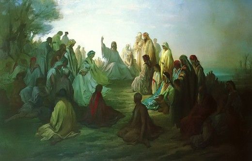 Гюстав Доре, Проповідь Ісуса Христа на горі, 1866 рік