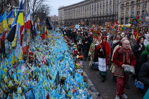 Глава УГКЦ у 151-й тиждень війни: Слухаючи колядки української молоді, маємо відчуття, що радість зі смутком об’єдналися