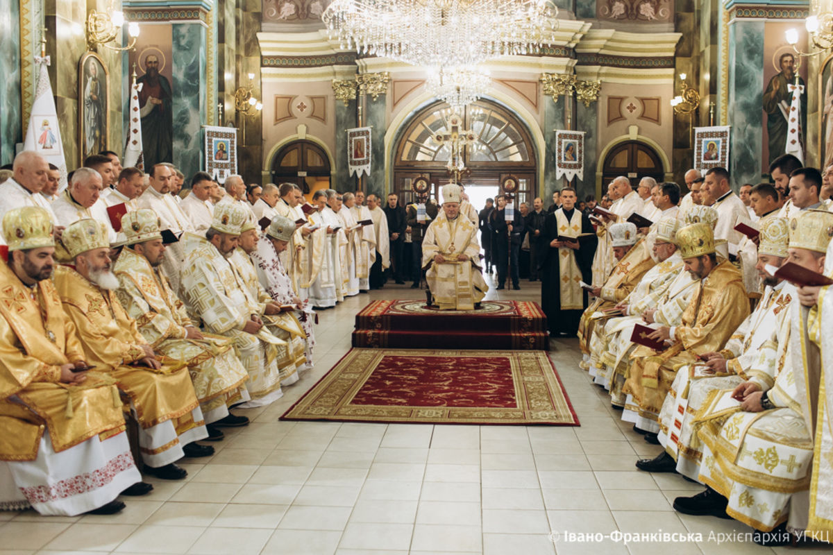 В архикатедральному соборі Воскресіння Христового з нагоди 60-річчя вітали митрополита Володимира Війтишина