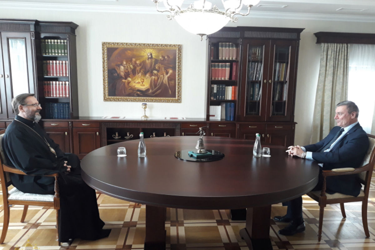 Глава УГКЦ зустрівся з міністром з питань стратегічних галузей промисловості України