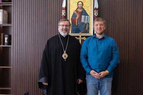Блаженніший Святослав обговорив з Андрієм Коболєвим енергетичну стійкість українських громад