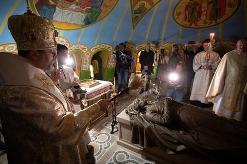 Глава Церкви: «Аскольдова могила в Києві перетворюється на пантеон українського народу»
