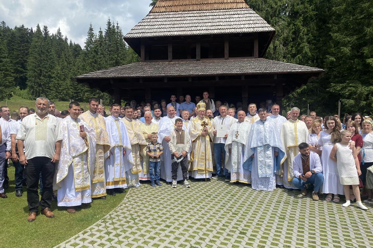 Митрополит Володимир Війтишин освятив храм Всіх святих українського народу у селі Поляниця