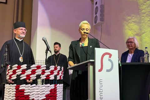35 років солідарності з Україною: єпископ Богдан Дзюрах привітав благодійну організацію «Hilfe für die Ukraine» з Вайсенбурга