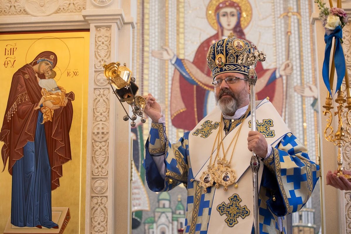 Блаженніший Святослав на Благовіщення: «Радуйся, Україно, земле, благодаті повна! Господь з тобою, український народе!»