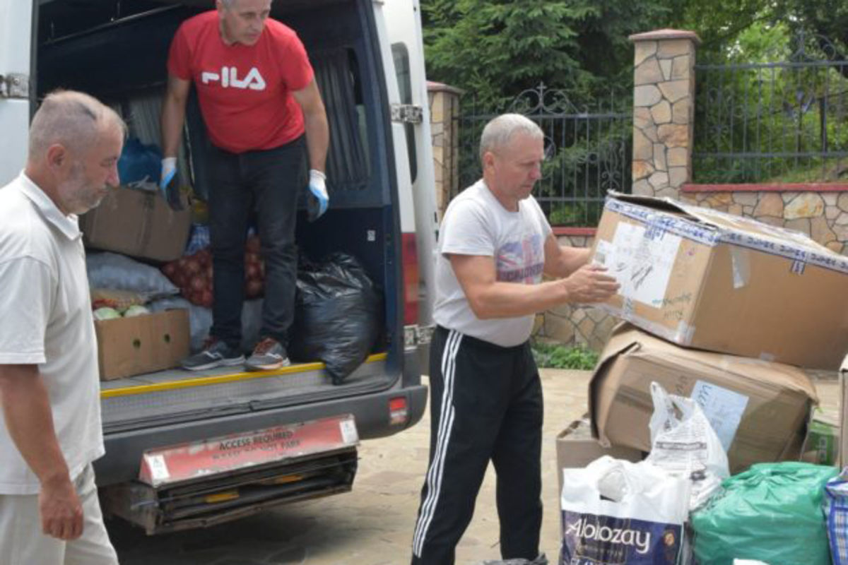 БФ «Карітас-Хмельницький» відправив гуманітарну допомогу жителям Прикарпаття