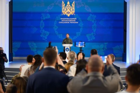 «Дякую капеланам і духовенству, які стоять із державою пліч-о-пліч», — Президент України