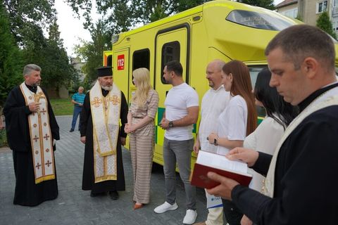 Єпископ Коломийський Василь Івасюк освятив нове приміщення у військовому шпиталі