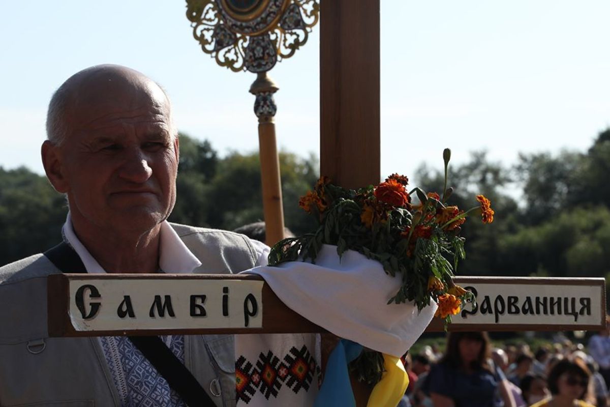 Владика Степан Сус у Зарваниці: «Ми молимось за наших мігрантів»