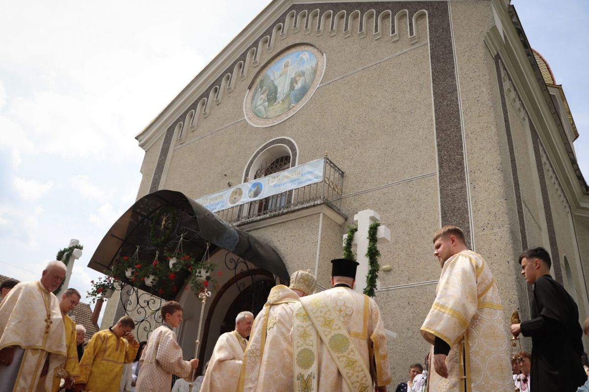 У Жидачеві молитовно відсвяткували 125-ліття храму та 620-ліття чудотворної ікони Жидачівської Оранти