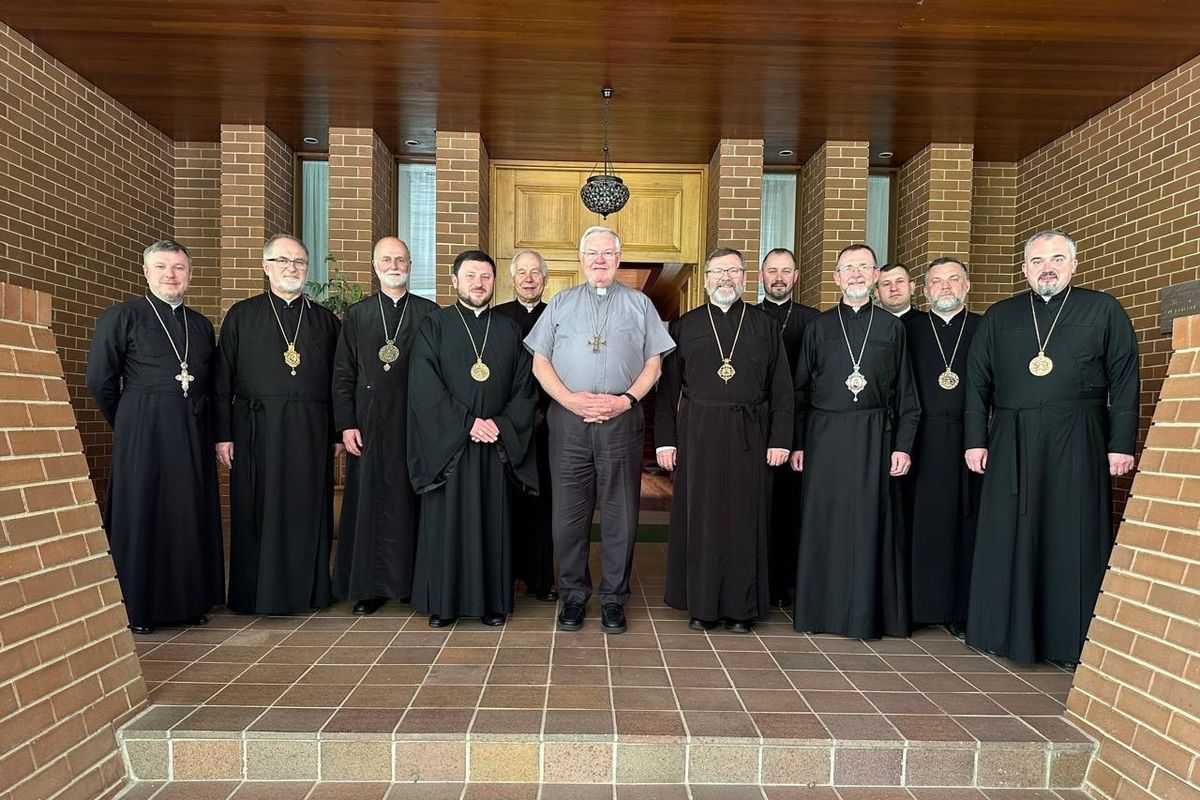 Блаженніший Святослав та члени Постійного Синоду УГКЦ провели зустрічі з Апостольським Нунцієм в Австралії та архиєпископом Канберри