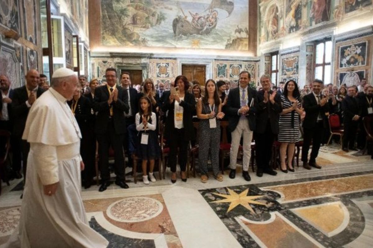Папа Франциск: завдання євангелізації — передавати досвід Бога-Любові